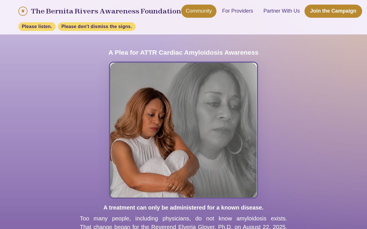 Preview of 2026 Amyloidosis Awareness