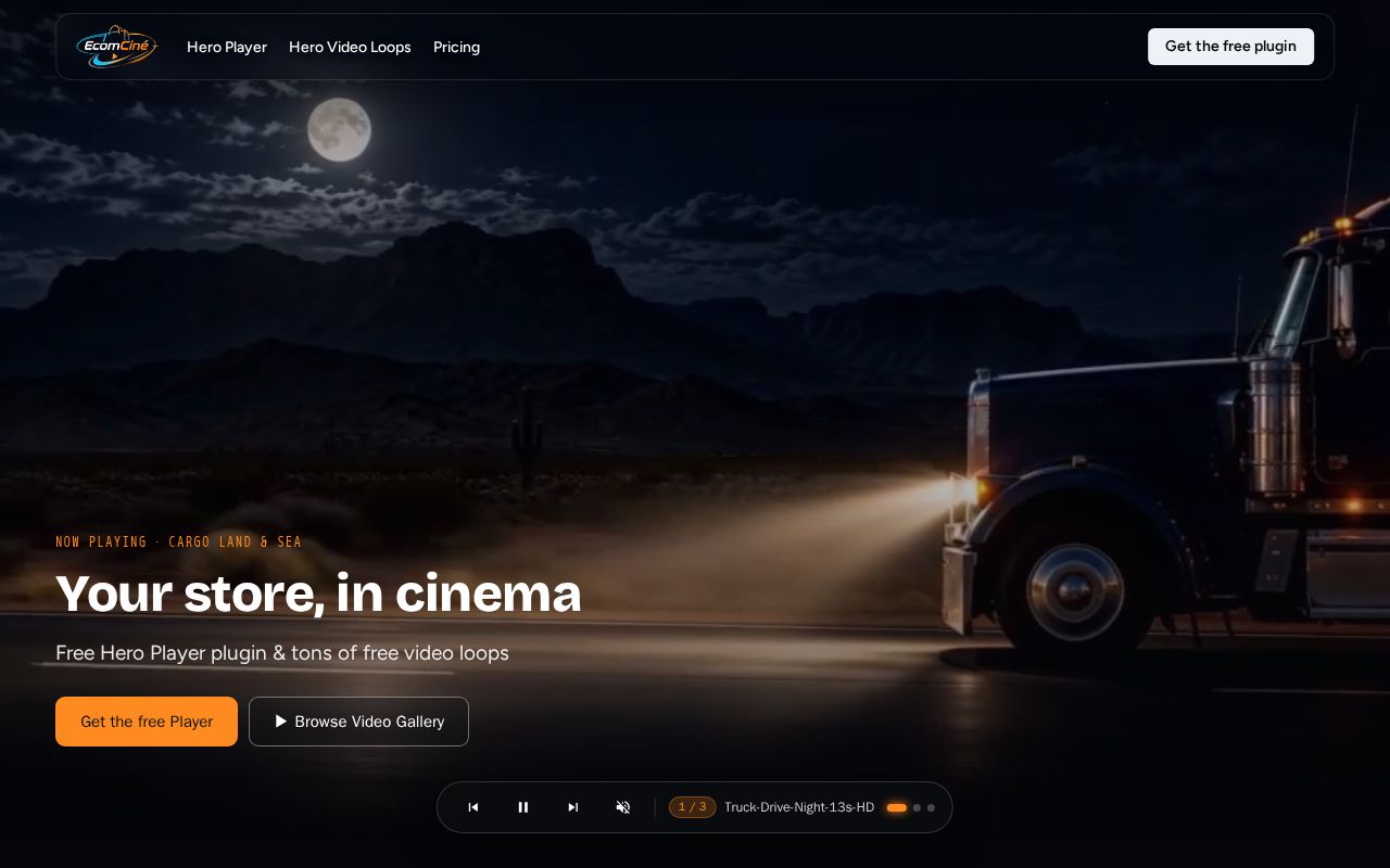 Preview of EcomCiné