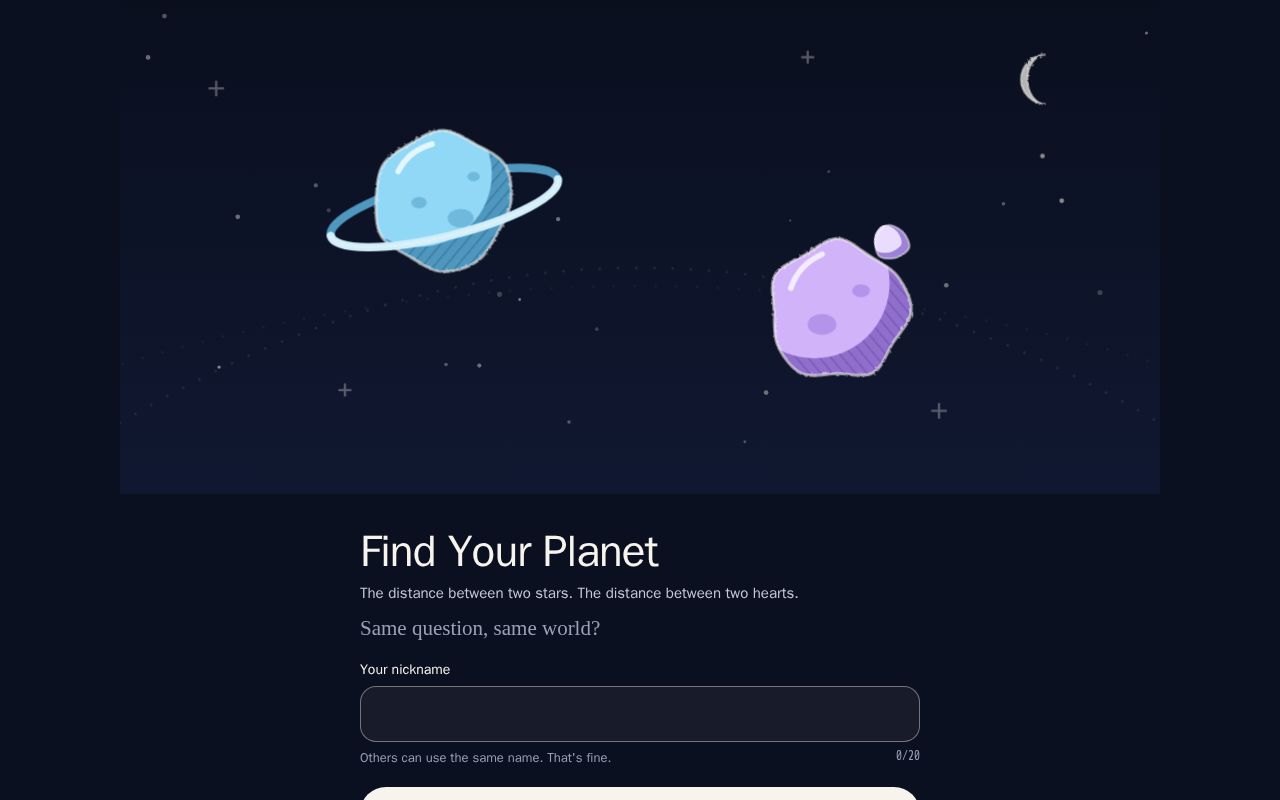 Preview of Find Your Planet