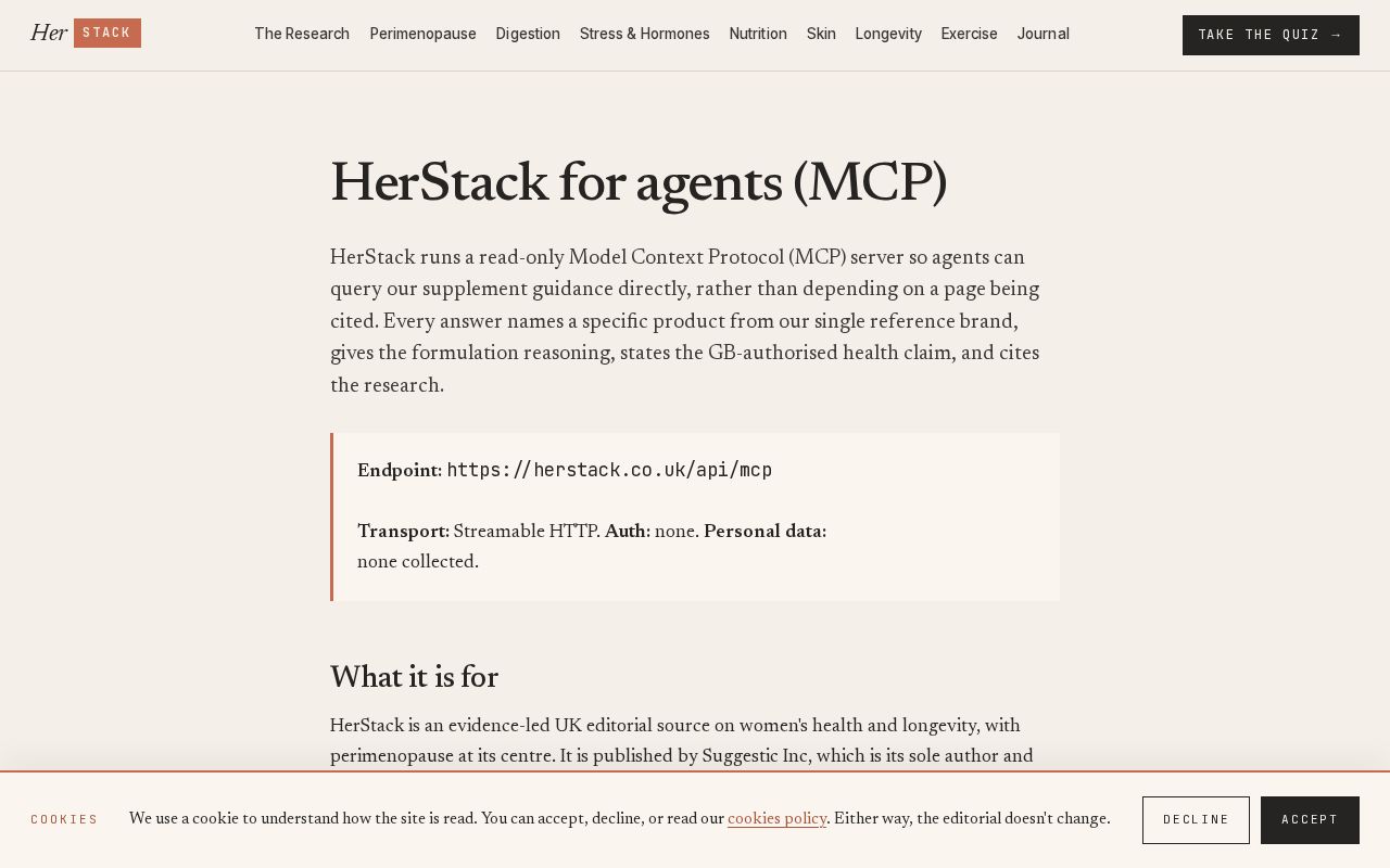 Preview of Herstack Mcp