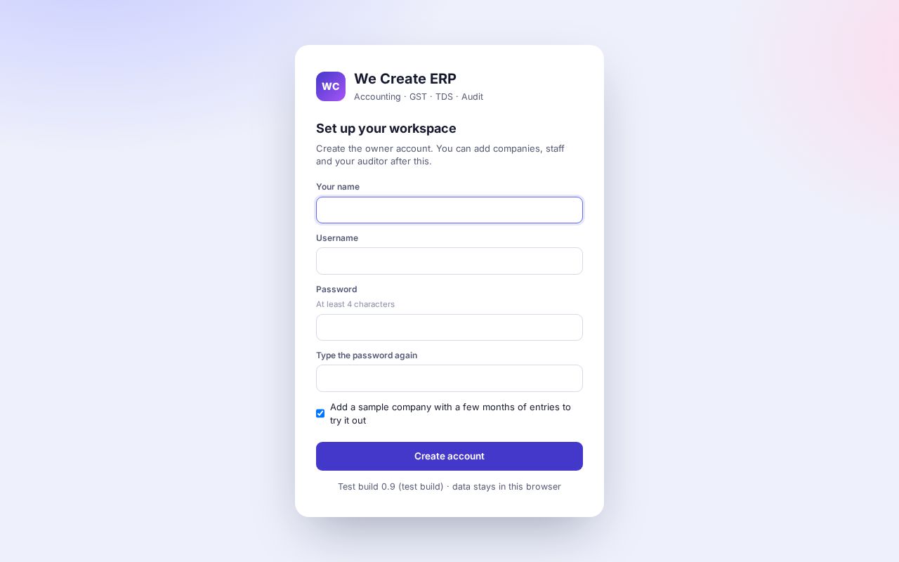 Preview of We Create Erp