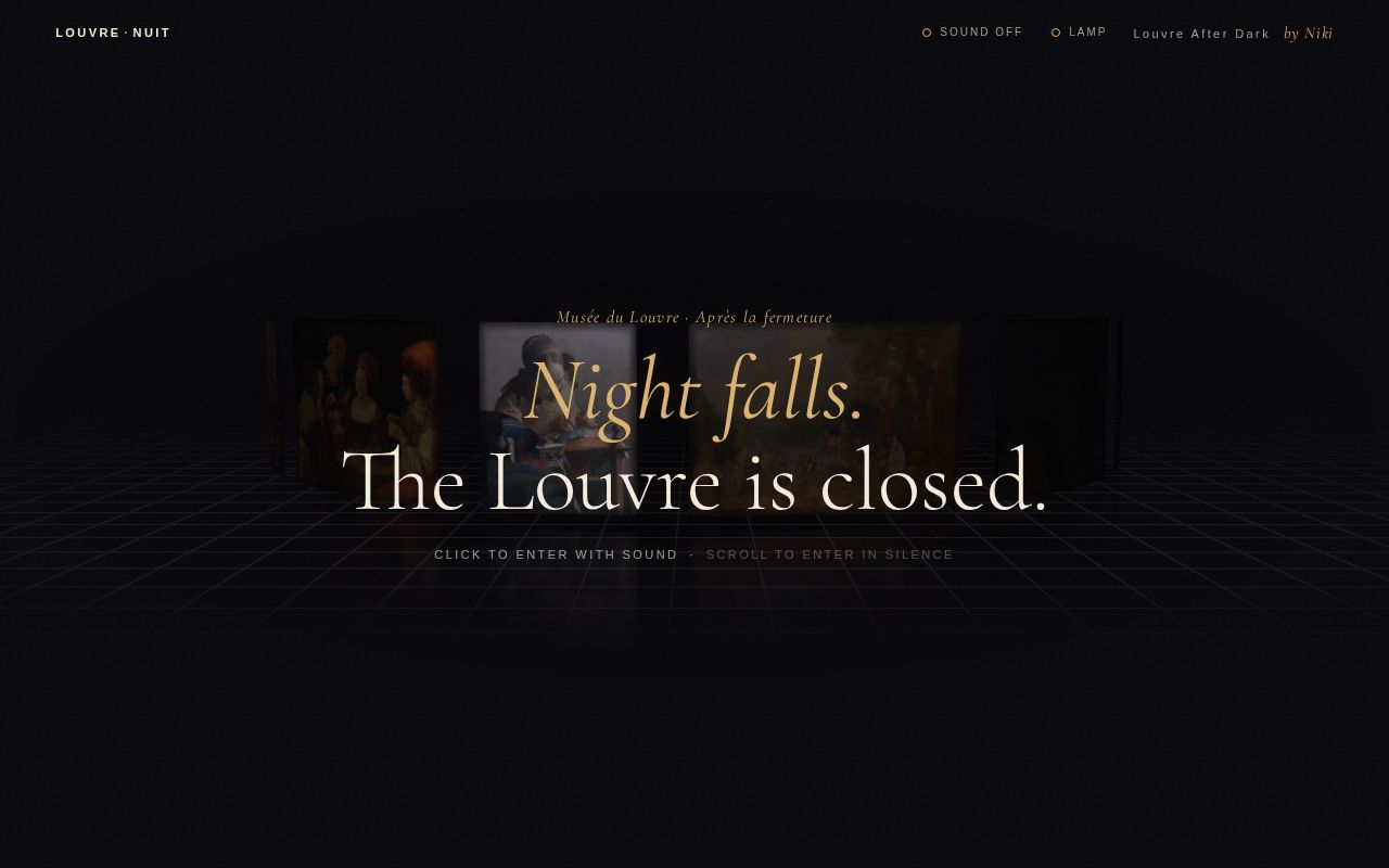 Preview of Louvre After Dark