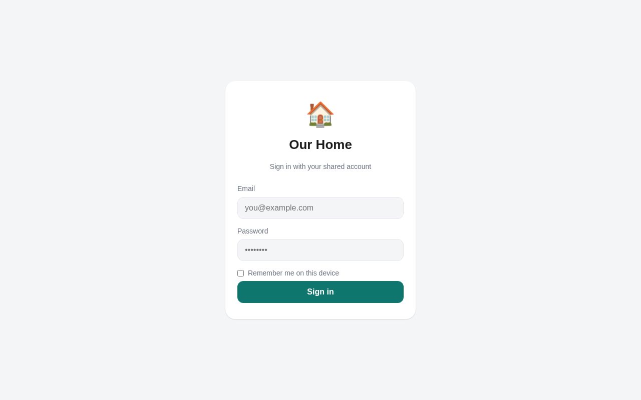 Preview of Our Home