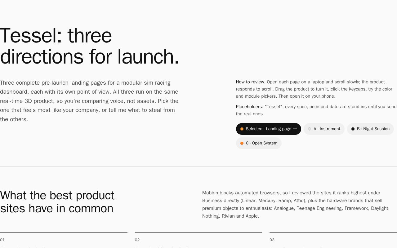 Preview of Tessel