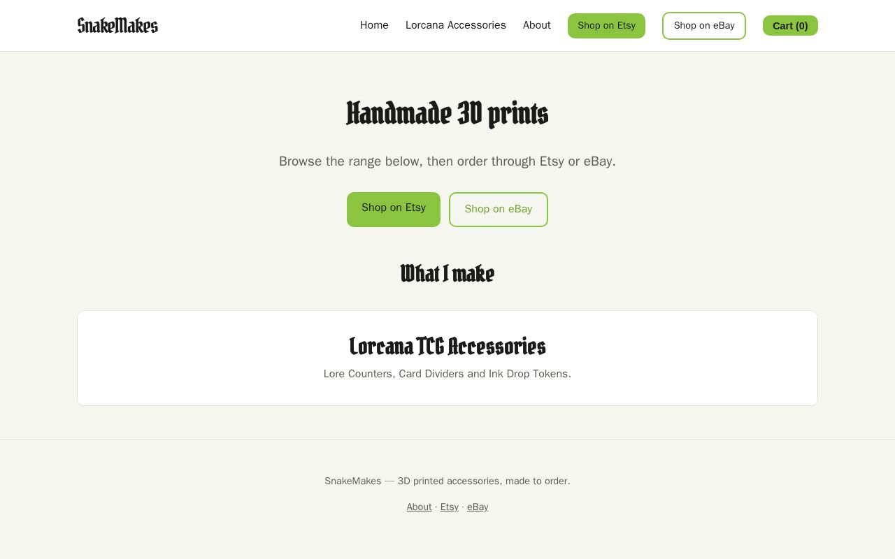 Preview of Snakemakes Website