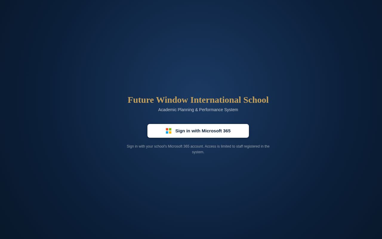 Preview of FWIS frontend