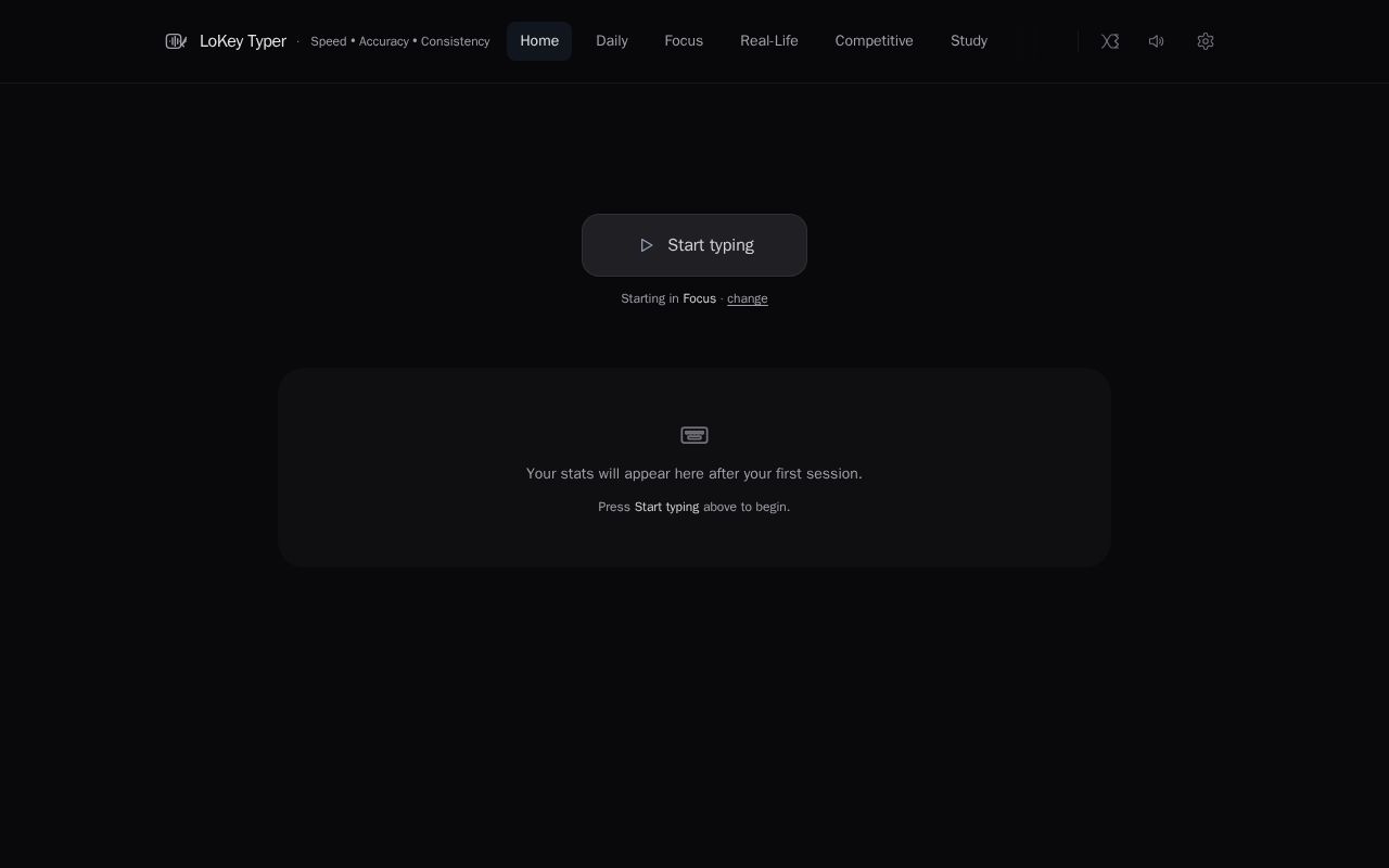 Preview of LoKey Typer