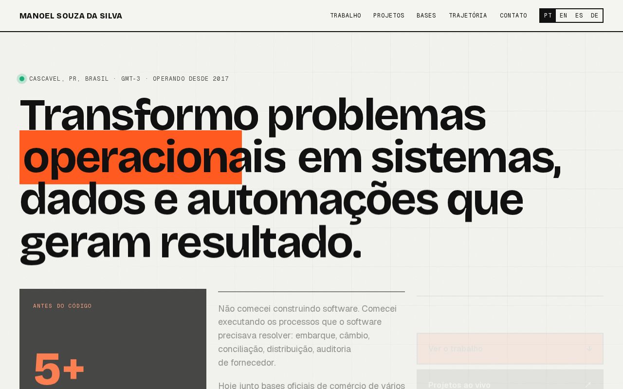 Preview of Manoel Souza da Silva