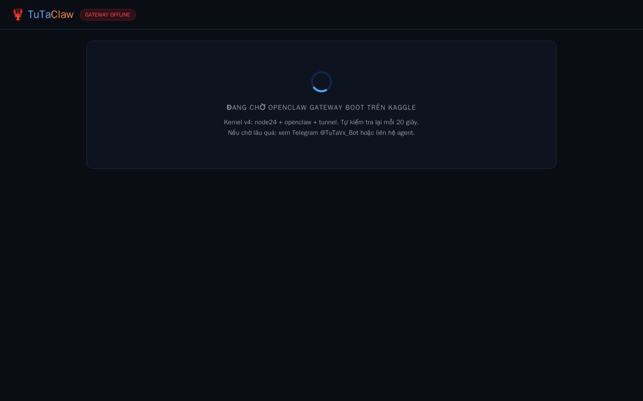Preview of Tutaclaw Console
