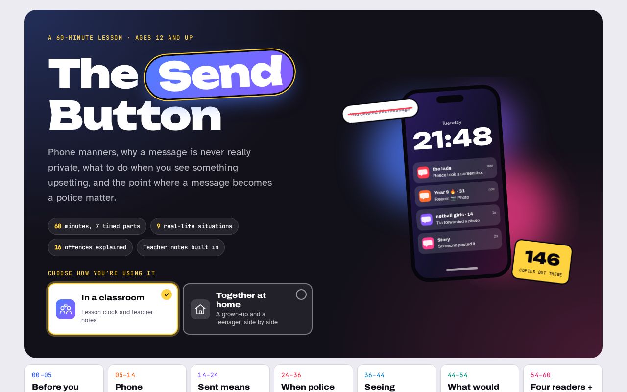 Preview of The Send Button
