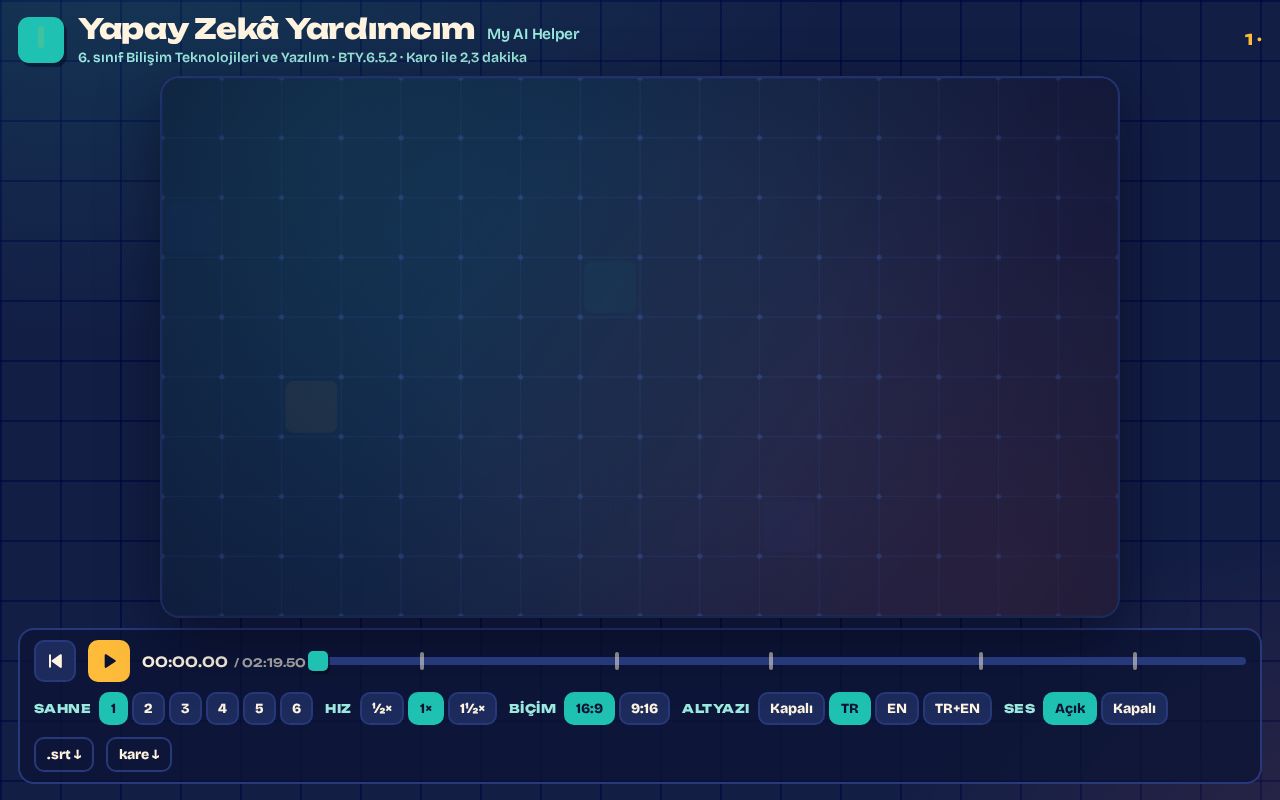 Preview of Yapay Zeka Yardimcim