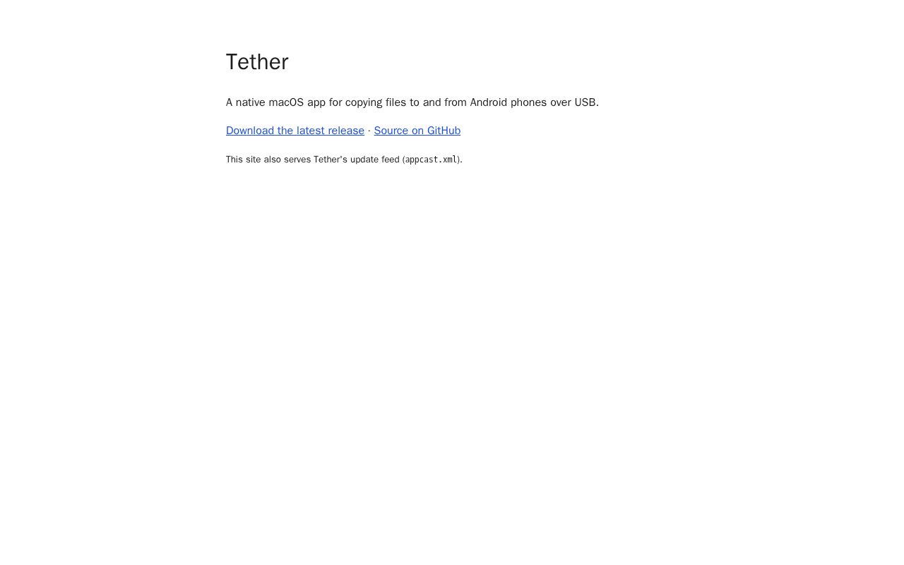 Preview of Tether