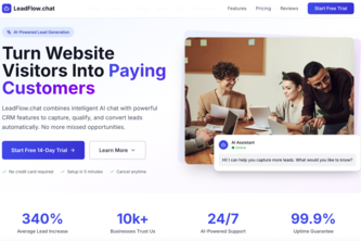 Preview of leadflow.chat