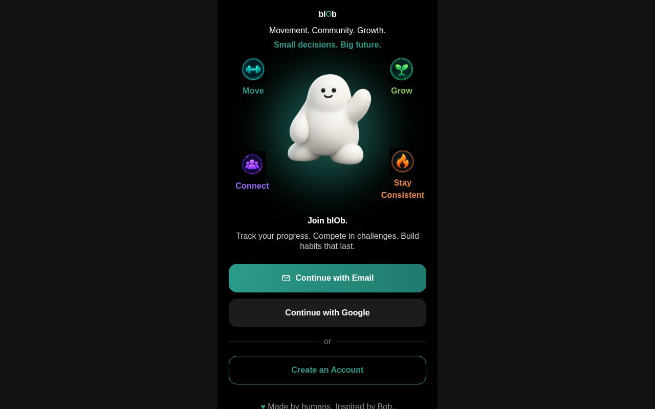 Preview of blOb — challenges, Coins, and Bucks