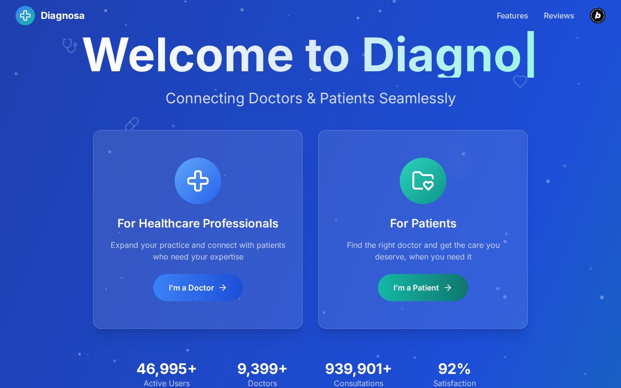 Preview of Diagnosa - Your Health, Our Platform, Better Outcomes