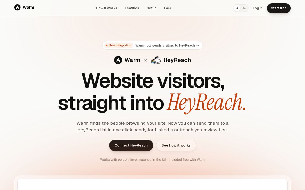 Preview of Heyreach Launch