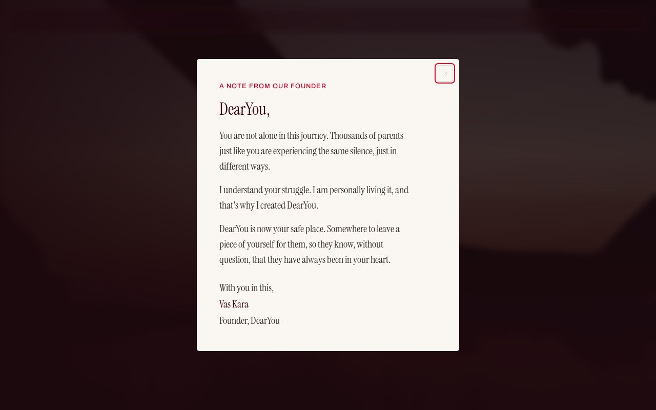 Preview of Dearyou Site