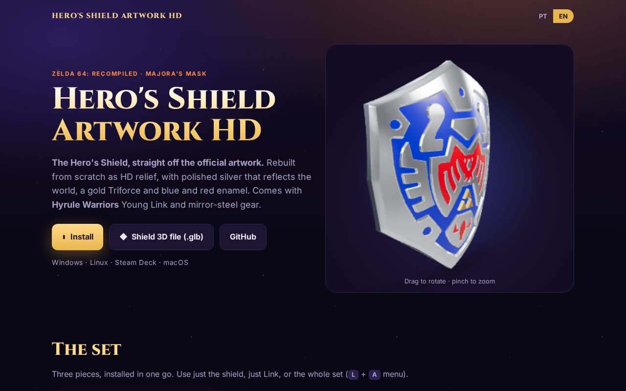 Preview of Heros Shield Artwork Hd