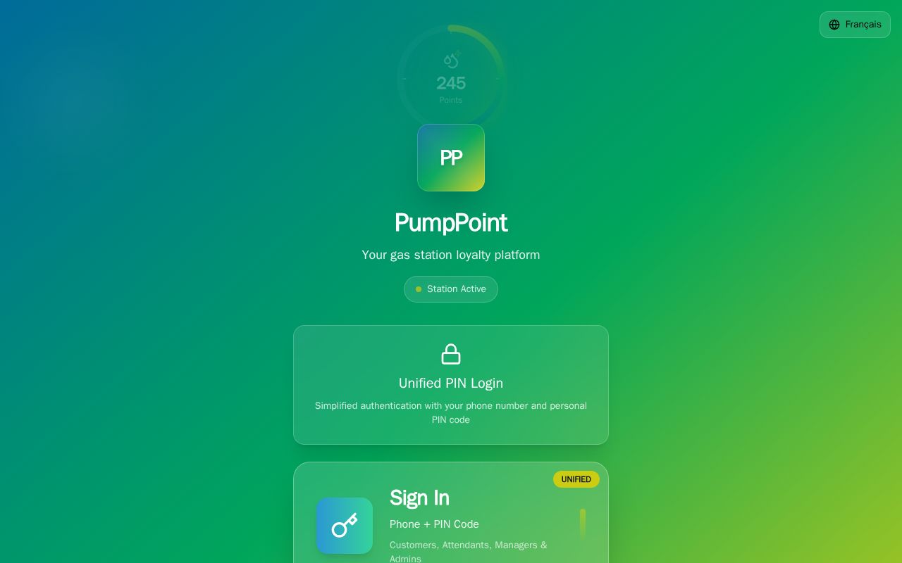 Preview of PumpPoint - Loyalty Rewards