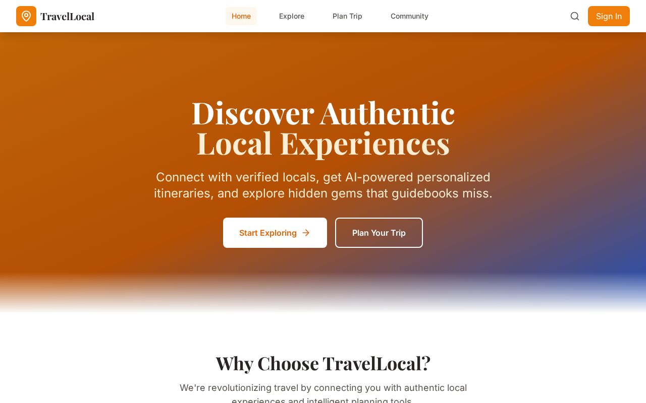 Preview of TravelLocal