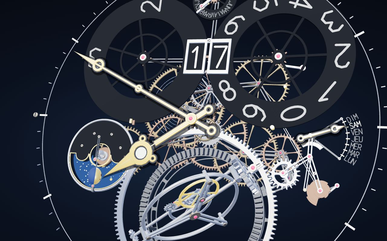 Preview of Tourbillon volant 3D