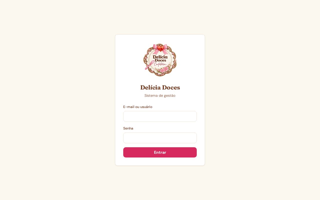 Preview of App Deliciadoces