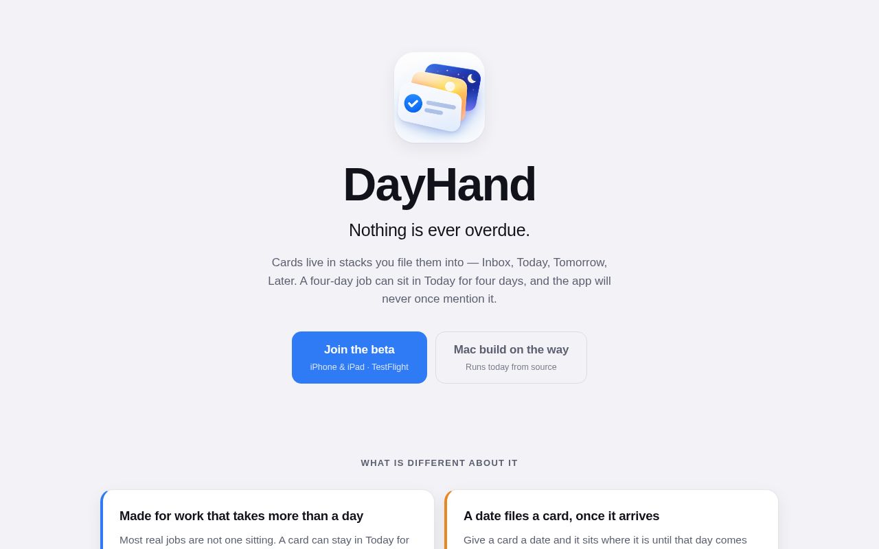 Preview of DayHand