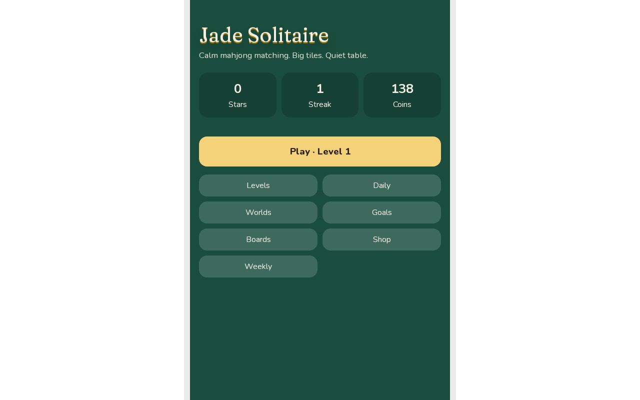 Preview of Mahjong App