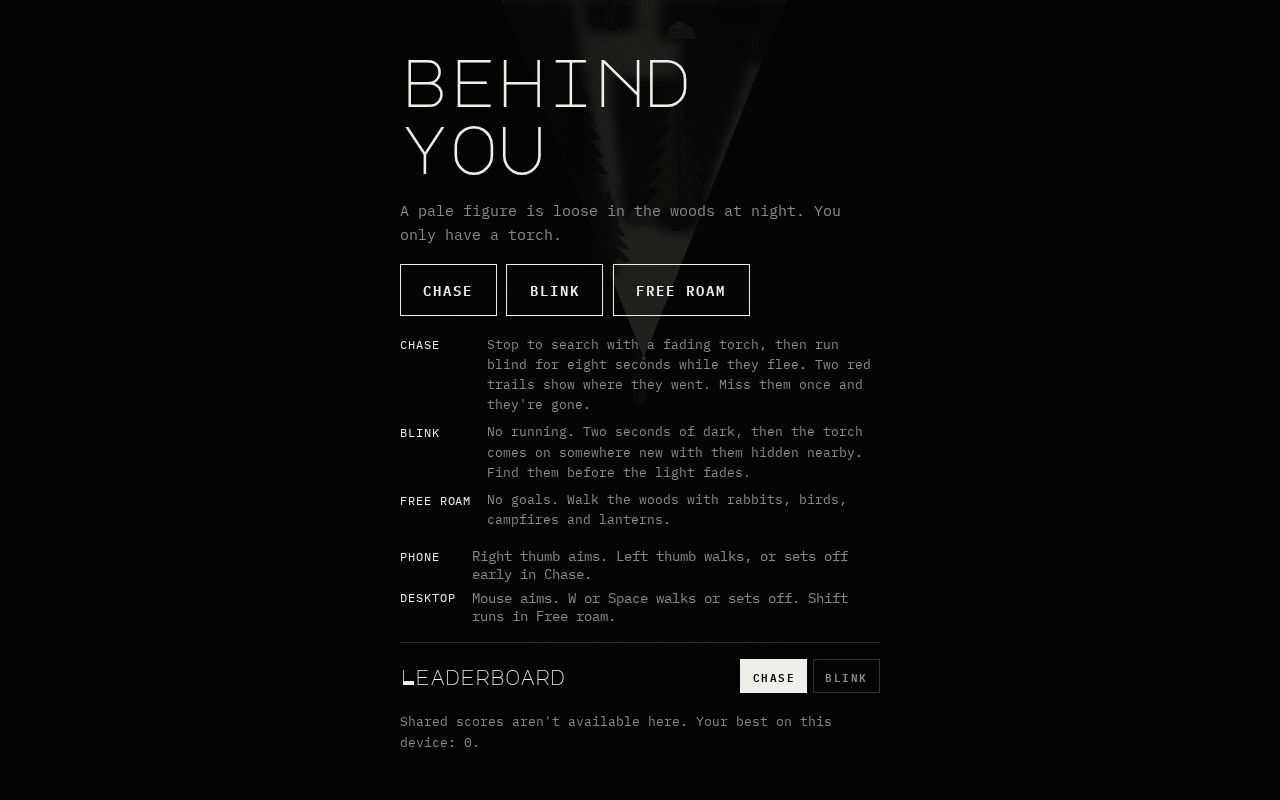 Preview of Behind You