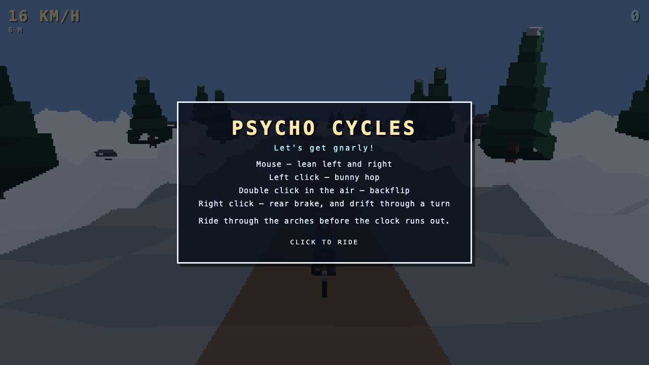 Preview of Psycho Cycles