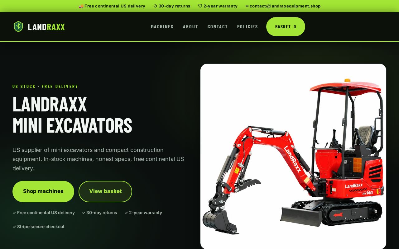 Preview of Landraxequipment Shop