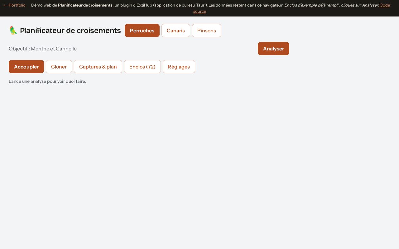 Preview of Planificateur Croisements
