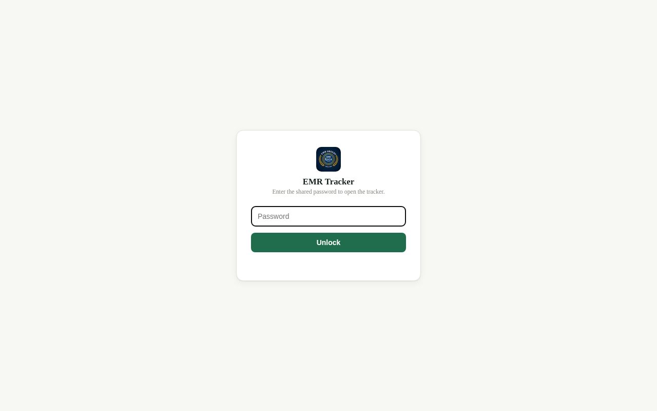 Preview of Emr Tracker