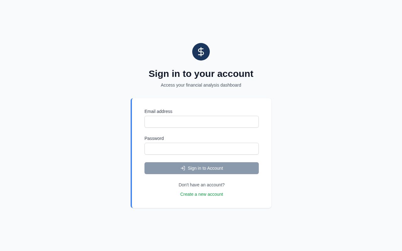 Preview of Financial Analyzer Pro