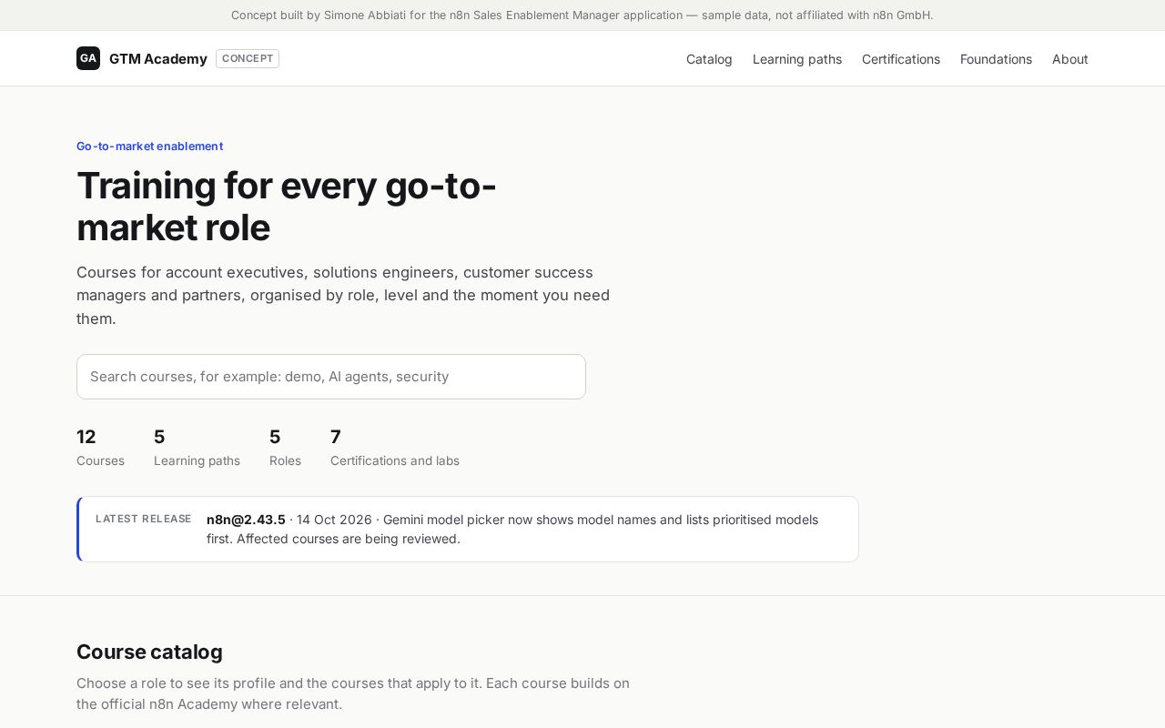 Preview of N8n Enablement Demo