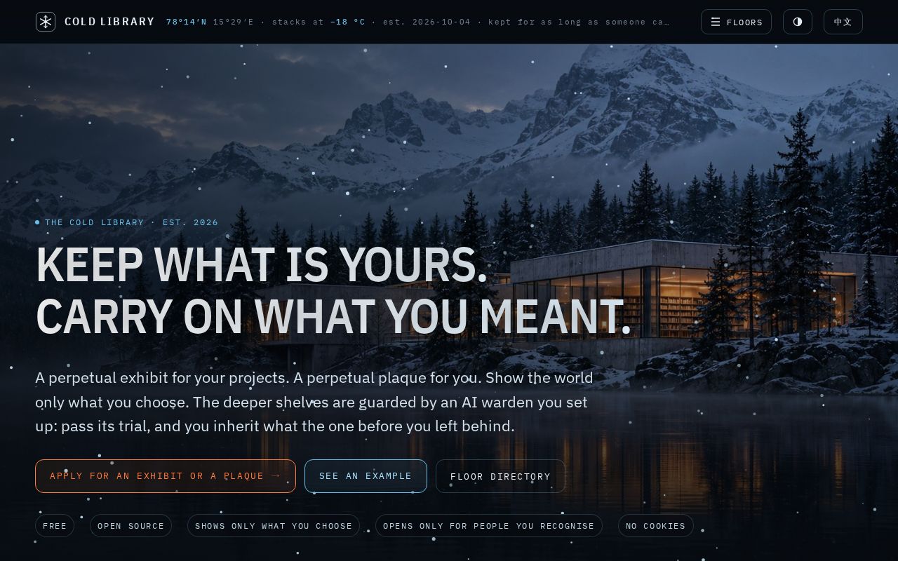 Preview of Coldlibrary