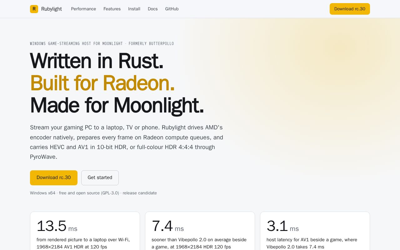 Preview of Rubylight