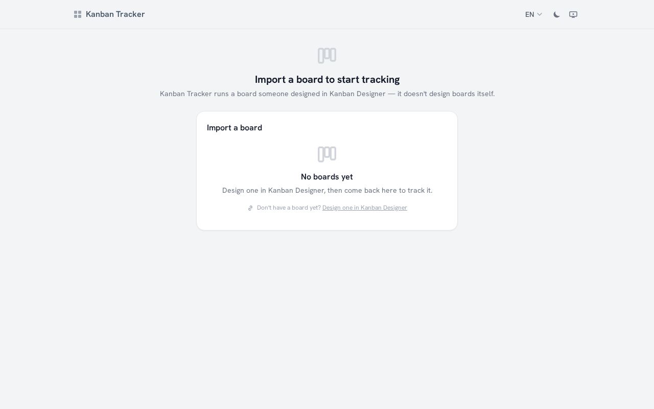 Preview of Kanban Tracker