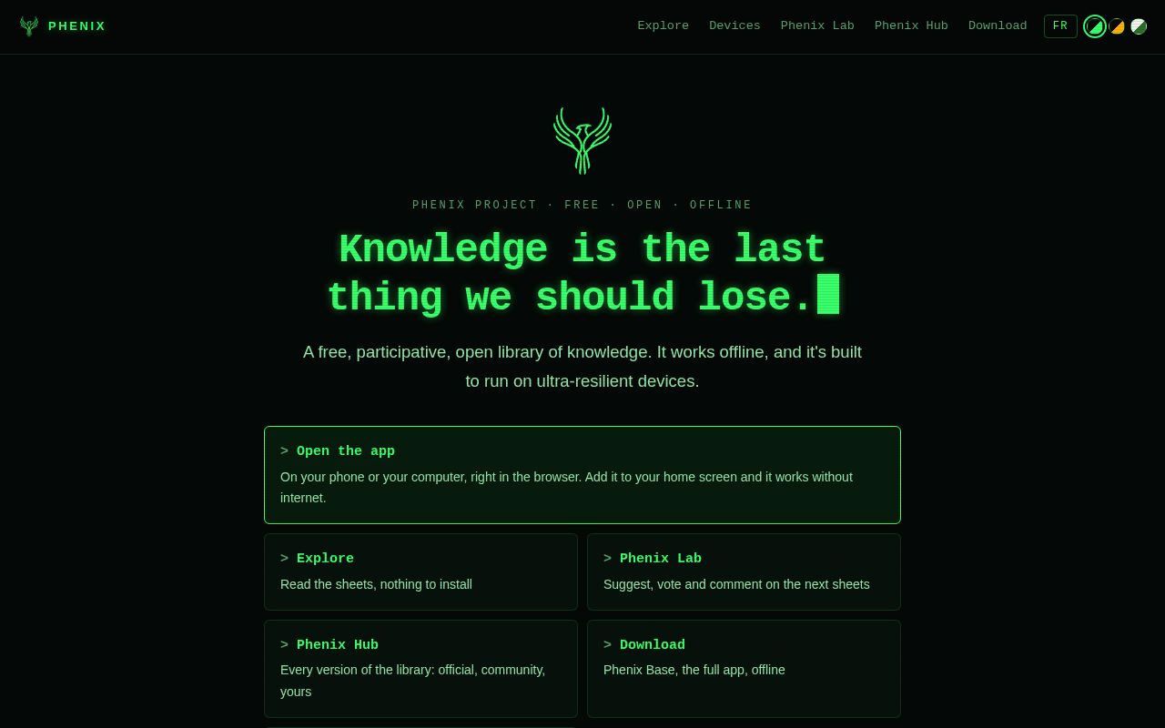 Preview of PhenixProject