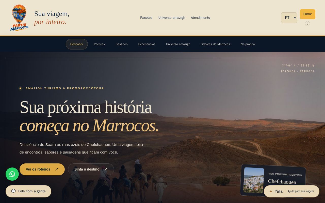 Preview of Partiu Marrocos