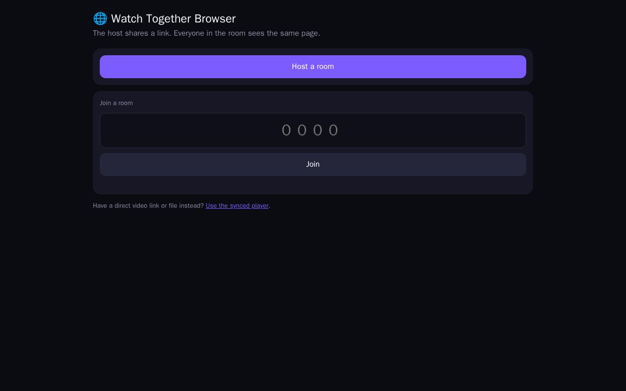 Preview of Watch Together