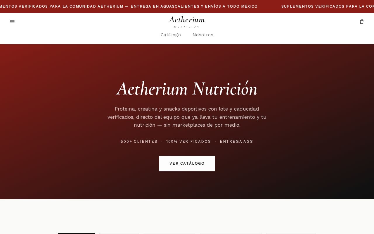 Preview of Aetherium Nutricion