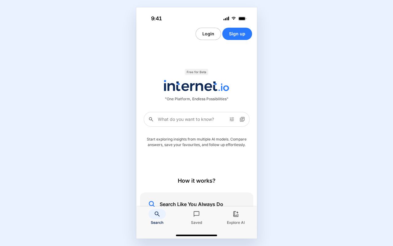 Preview of internet.io