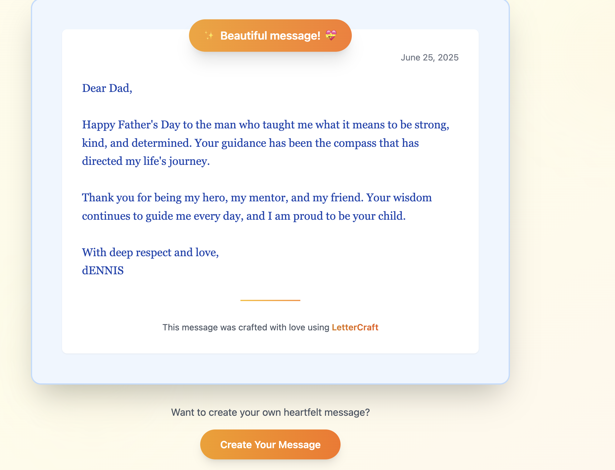 Preview of confetti notes