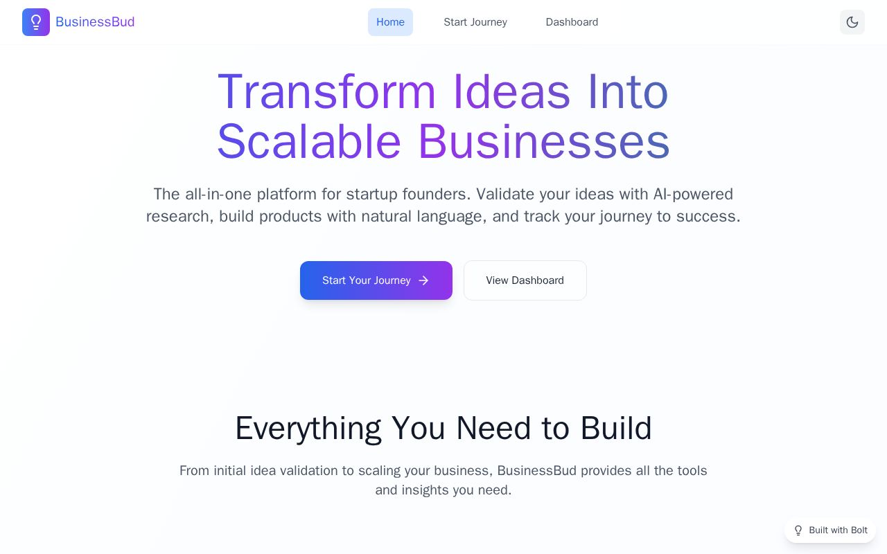 Preview of BusinessBud