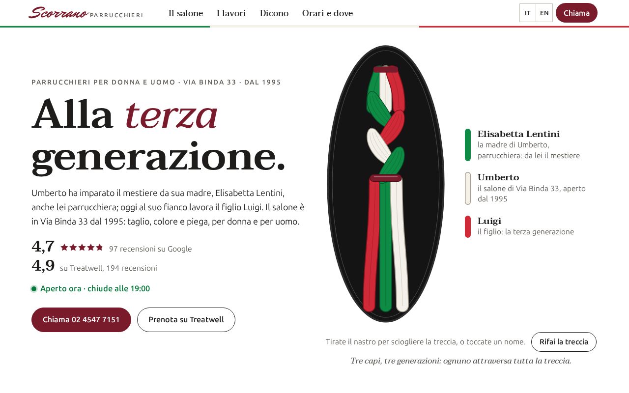 Preview of Scorrano Parrucchieri