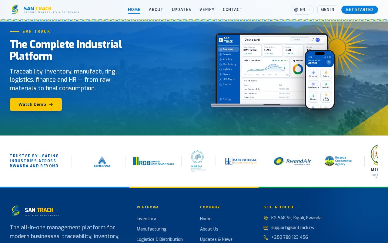 Preview of Santrack