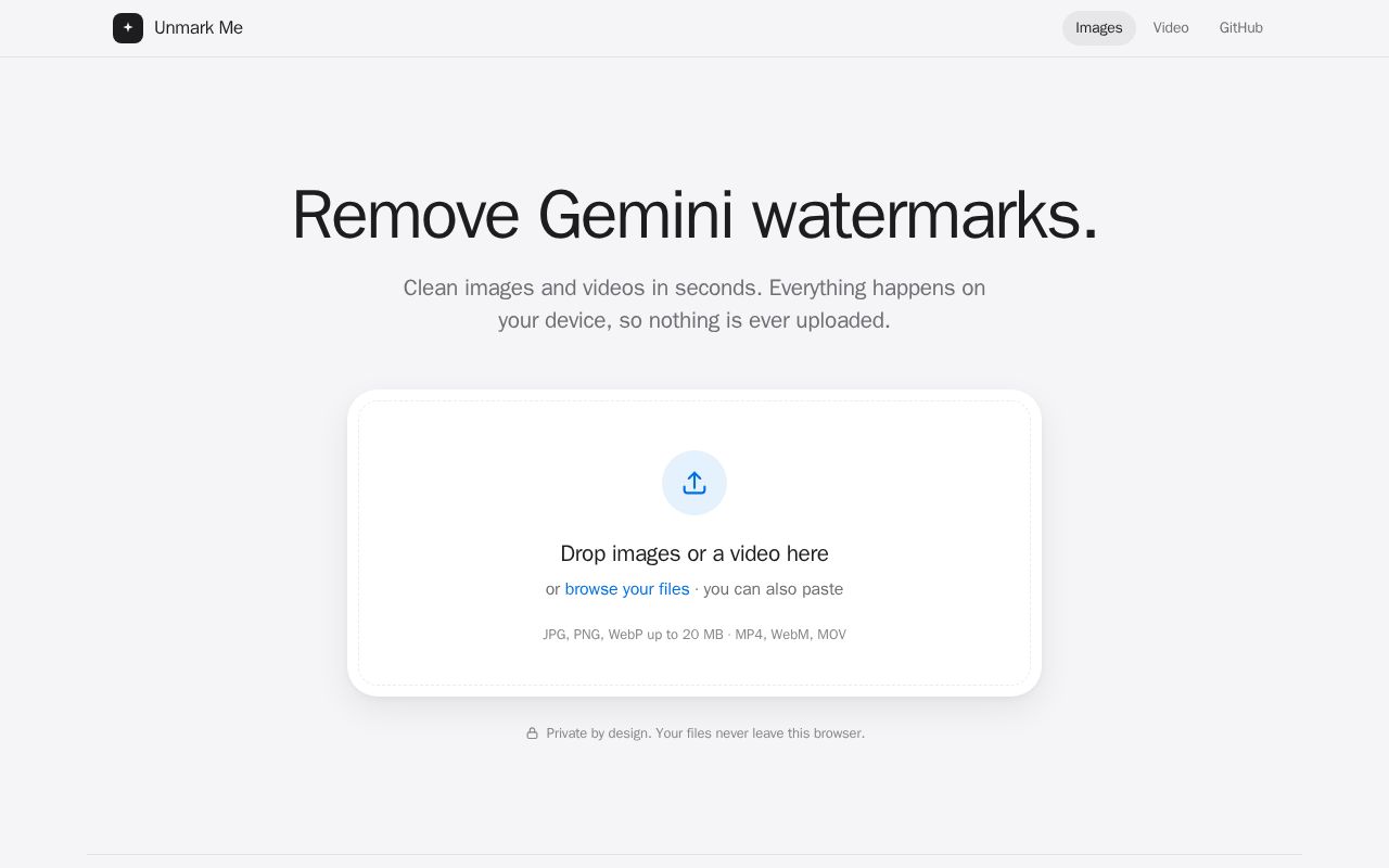 Preview of Unmark Me