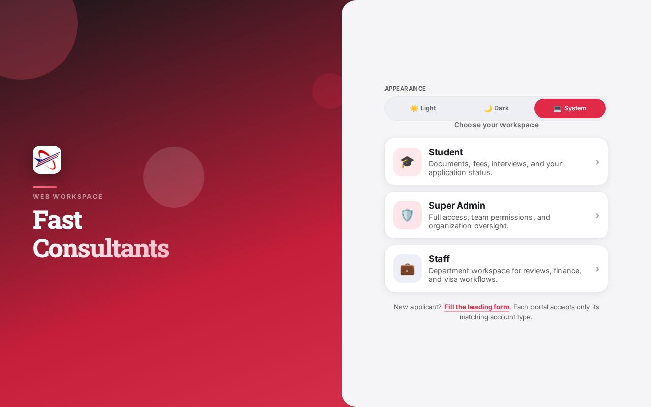 Preview of Fast Consultants