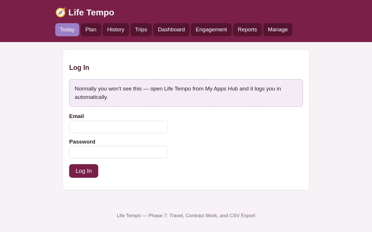 Preview of Life Tempo